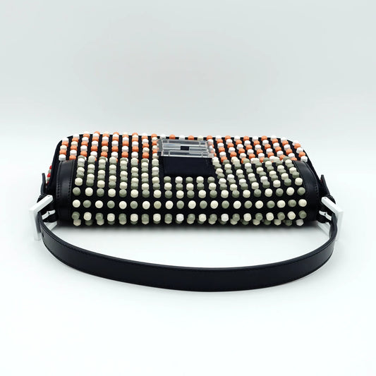 Fendi Baguette Beaded Shoulder Bag