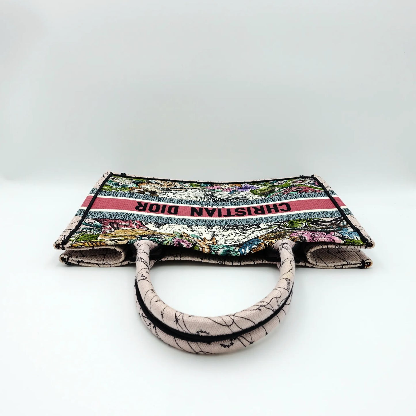 Dior Large Book Tote – Jardin d’Hiver Embroidery