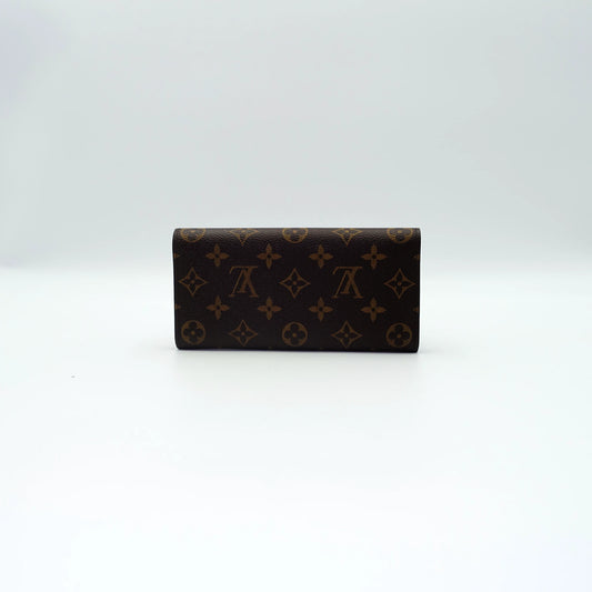 Louis Vuitton Portefeuille Josephine Pink Monogram Canvas Wallet with Removable Pouch
