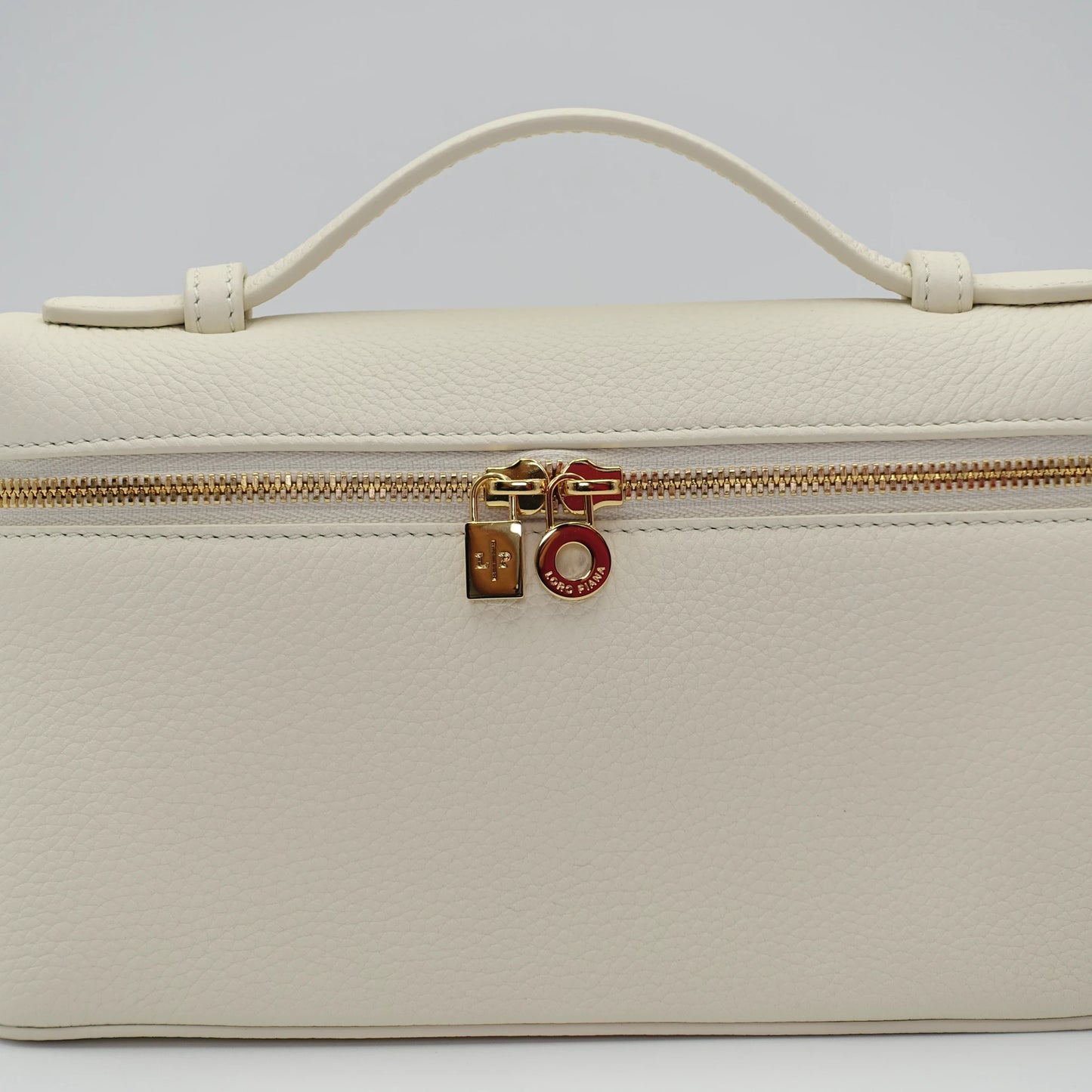 *RARE* Loro Piana Extra Pocket 19 in Whispering White