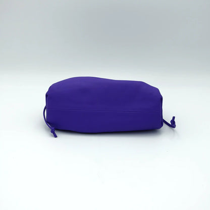 Bottega Veneta Small Pouch Bag in Purple Leather