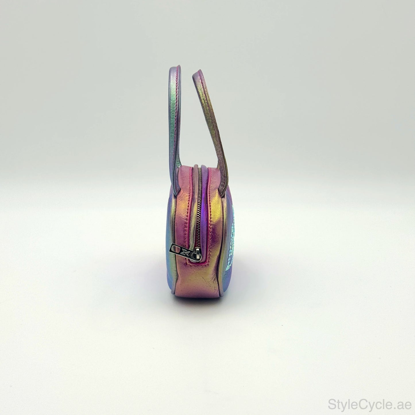 Amina Muaddi Super Amini Ciao Bella Iridescent Bag