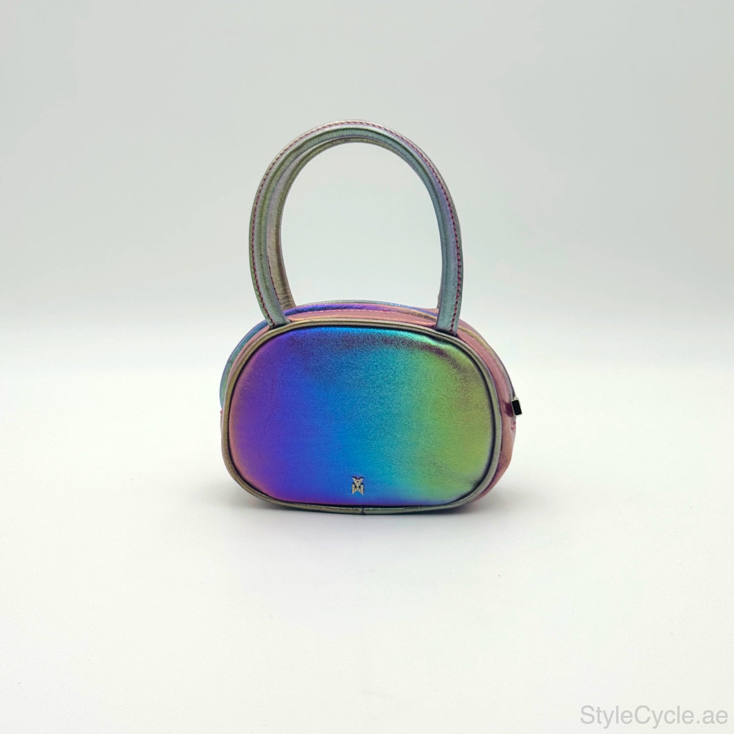 Amina Muaddi Super Amini Ciao Bella Iridescent Bag