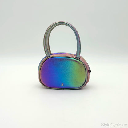Amina Muaddi Super Amini Ciao Bella Iridescent Bag
