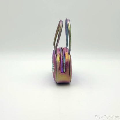 Amina Muaddi Super Amini Ciao Bella Iridescent Bag
