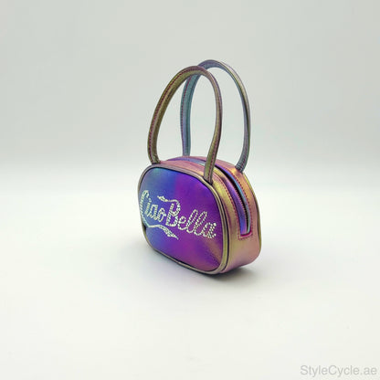 Amina Muaddi Super Amini Ciao Bella Iridescent Bag