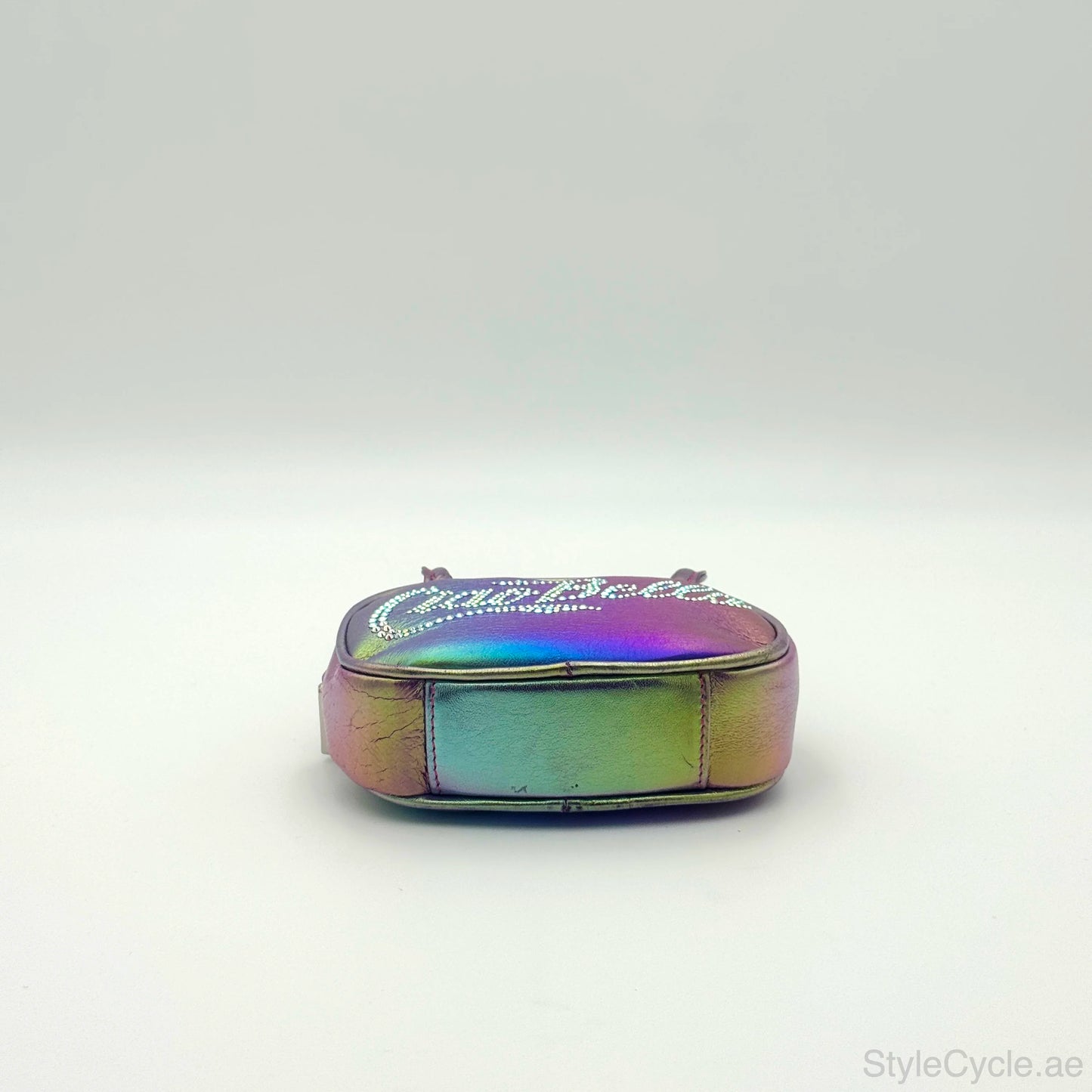 Amina Muaddi Super Amini Ciao Bella Iridescent Bag