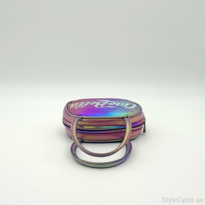 Amina Muaddi Super Amini Ciao Bella Iridescent Bag