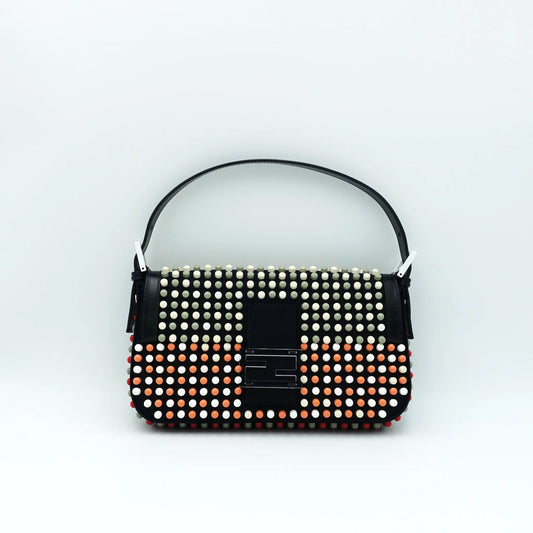Fendi Baguette Beaded Shoulder Bag