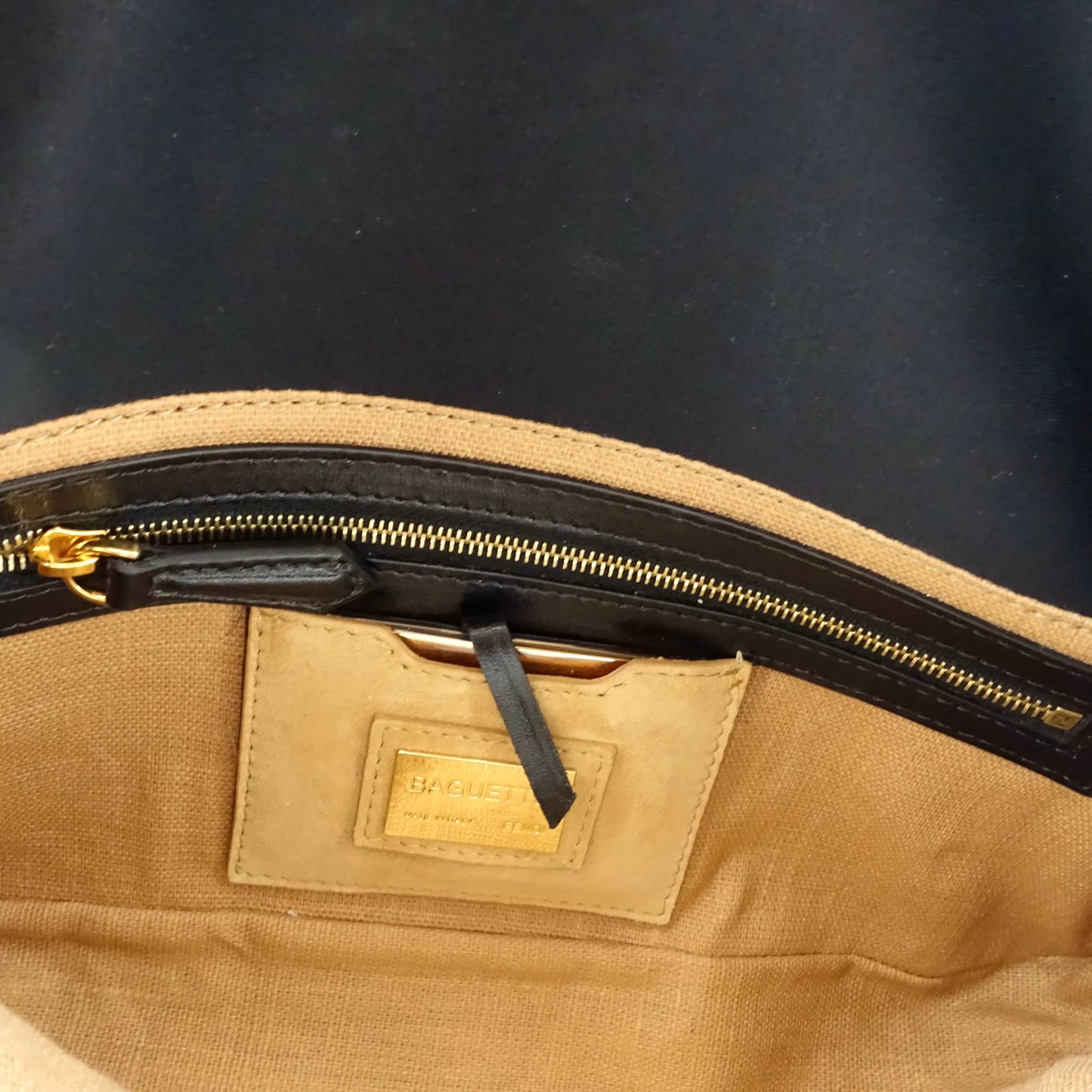Fendi Baguette Beaded Shoulder Bag