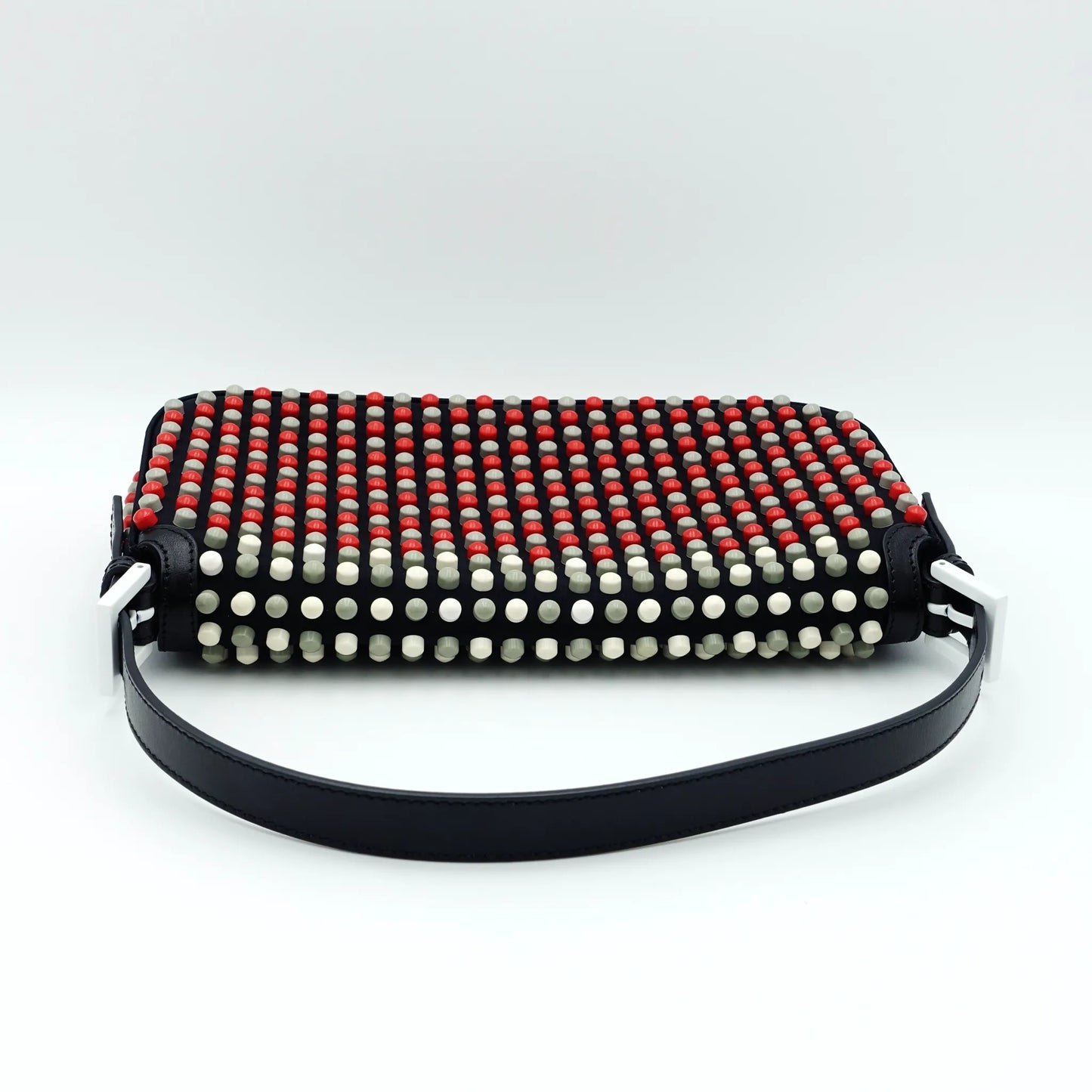 Fendi Baguette Beaded Shoulder Bag