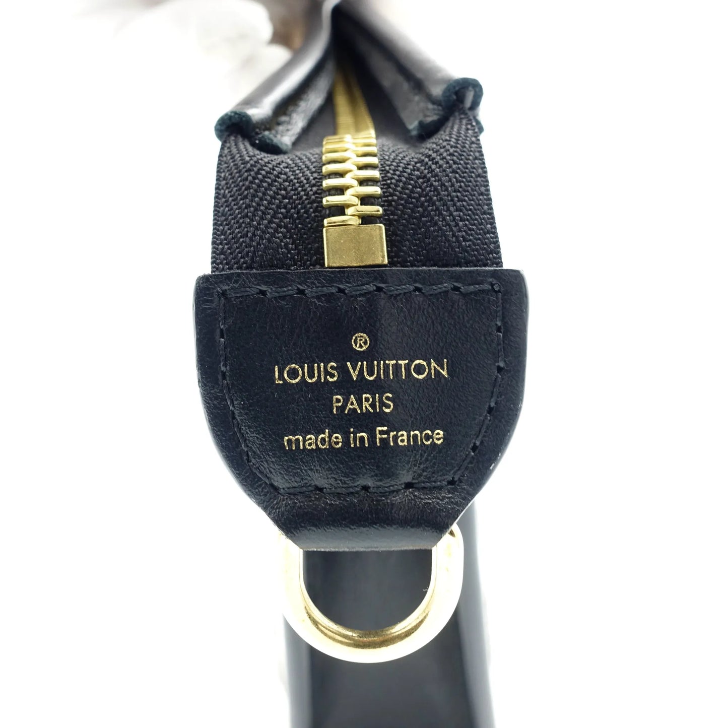 Louis Vuitton Monogram Raffia Leather and Pouch on Chain