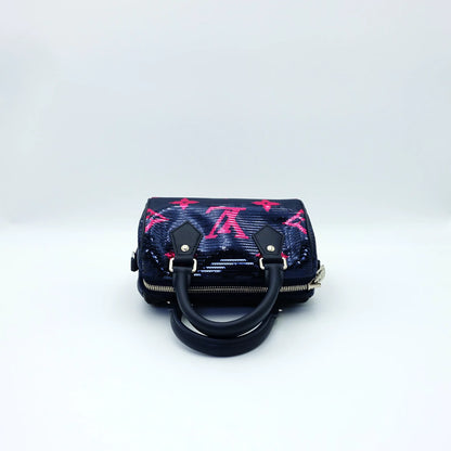 *RARE*Louis Vuitton Speedy Bandoulière 18 – Giant Monogram Sequin Bag