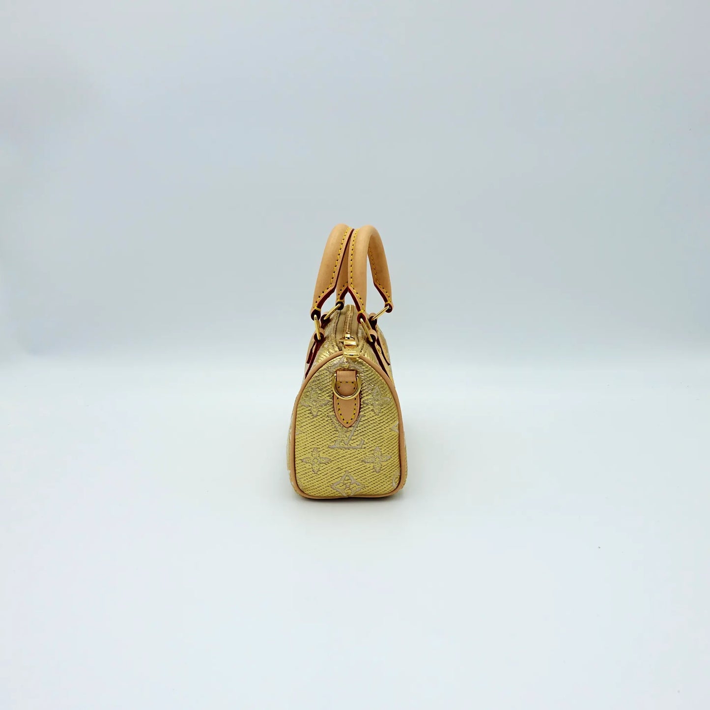 Louis Vuitton Nano Speedy – Limited Edition Gold Monogram Canvas