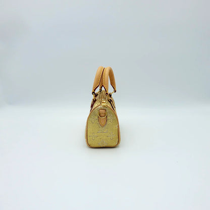 Louis Vuitton Nano Speedy – Limited Edition Gold Monogram Canvas