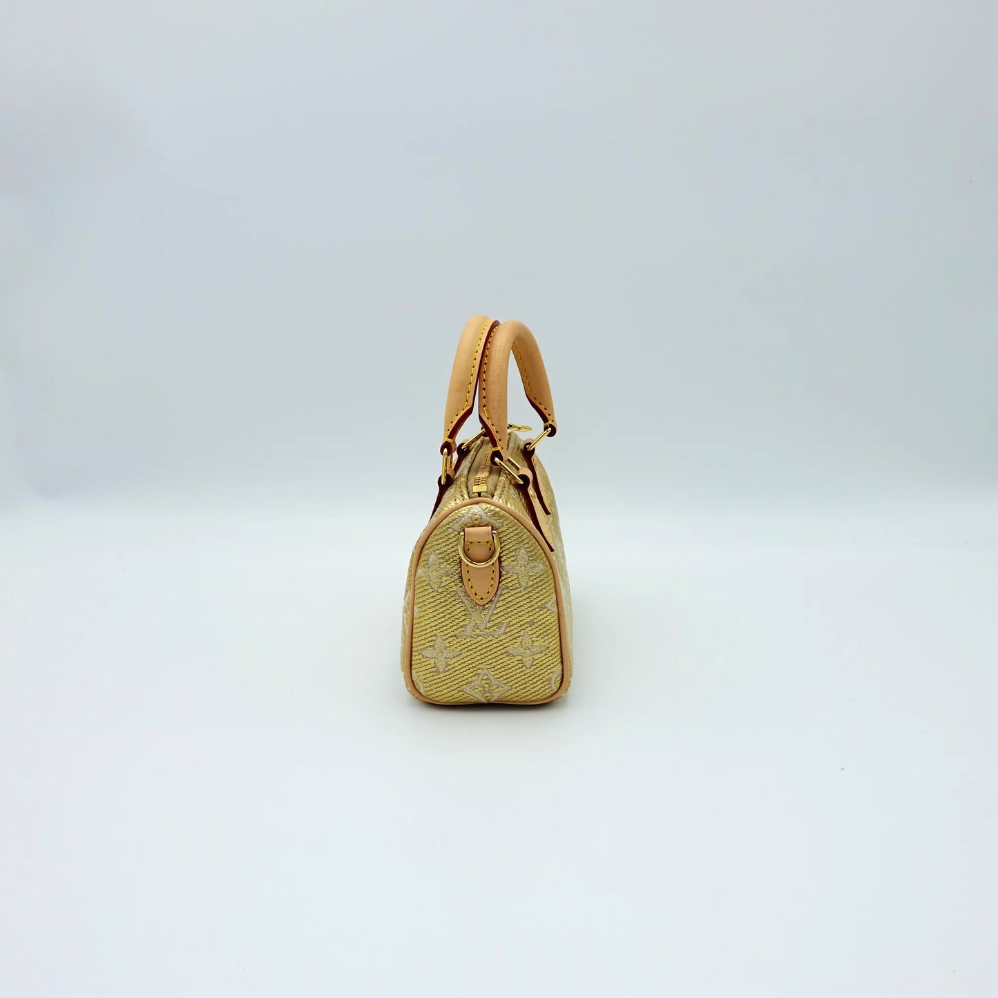 Louis Vuitton Nano Speedy – Limited Edition Gold Monogram Canvas