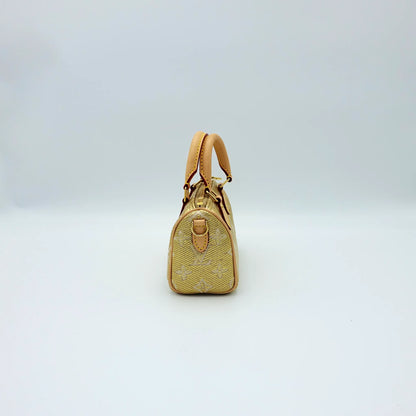 Louis Vuitton Nano Speedy – Limited Edition Gold Monogram Canvas