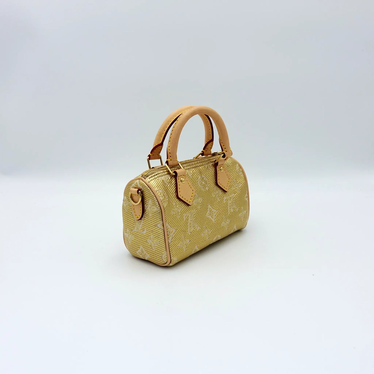 Louis Vuitton Nano Speedy – Limited Edition Gold Monogram Canvas