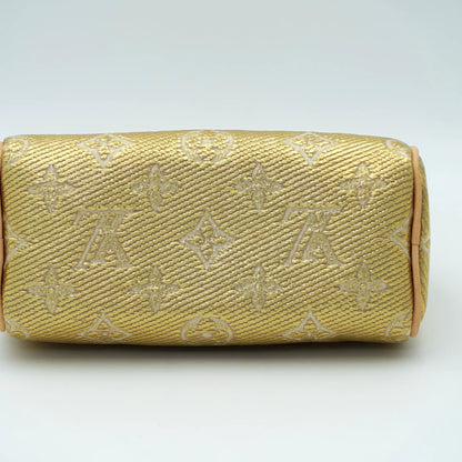 Louis Vuitton Nano Speedy – Limited Edition Gold Monogram Canvas