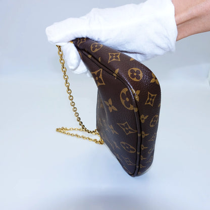 Louis Vuitton Multi Pochette in Monogram Canvas with Khaki Strap