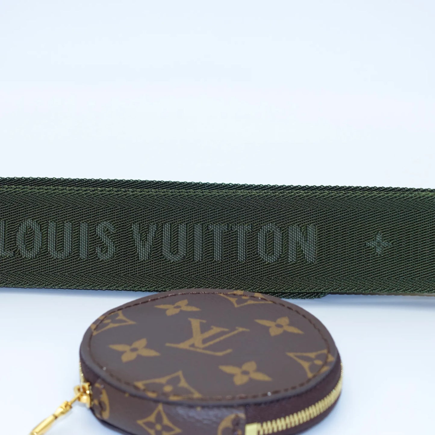 Louis Vuitton Multi Pochette in Monogram Canvas with Khaki Strap