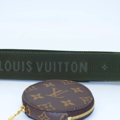 Louis Vuitton Multi Pochette in Monogram Canvas with Khaki Strap
