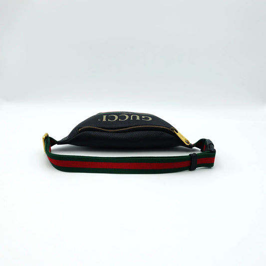Gucci Vintage Logo Leather Belt Bag