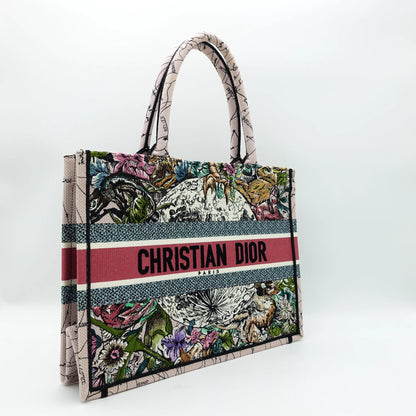 Dior Large Book Tote – Jardin d’Hiver Embroidery