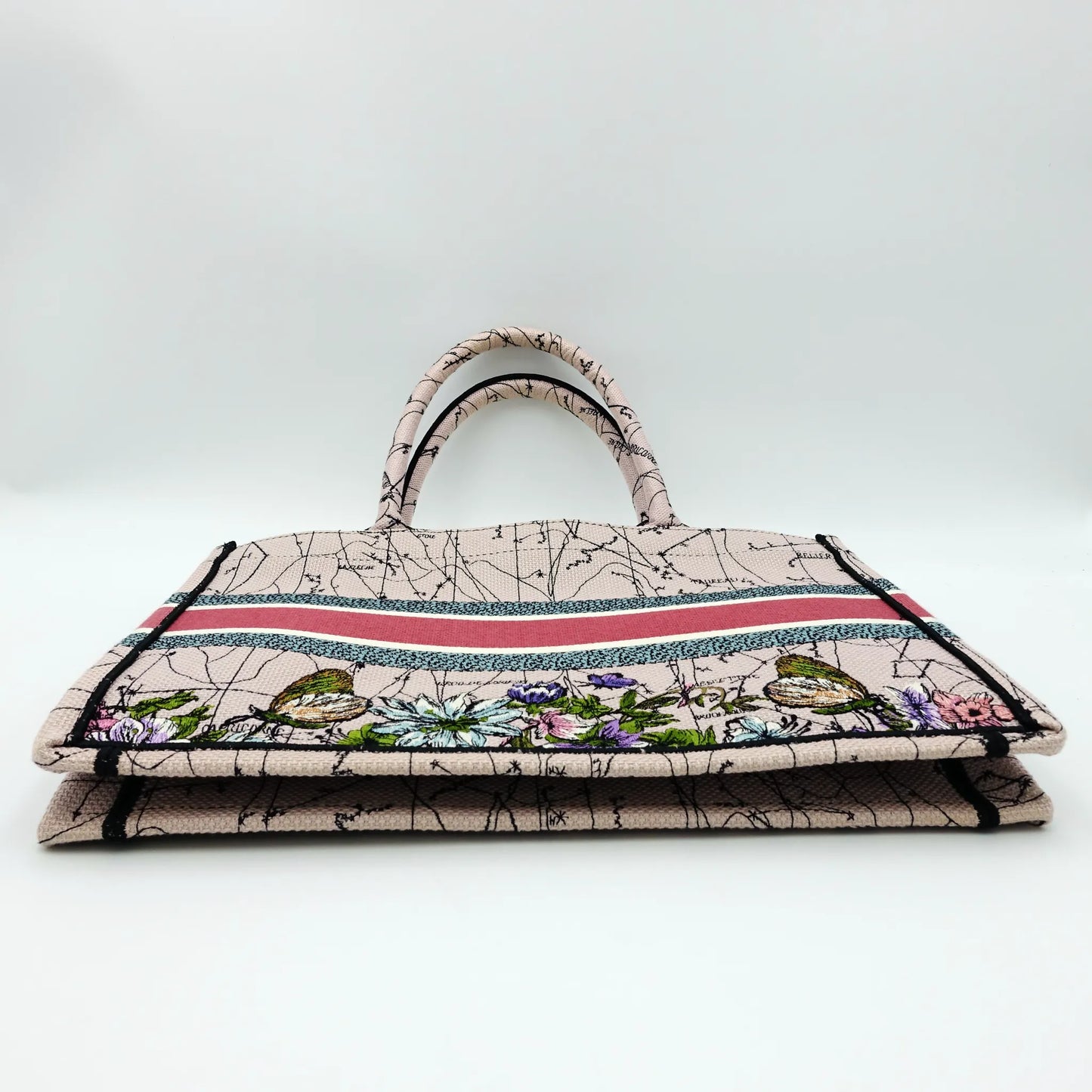 Dior Large Book Tote – Jardin d’Hiver Embroidery