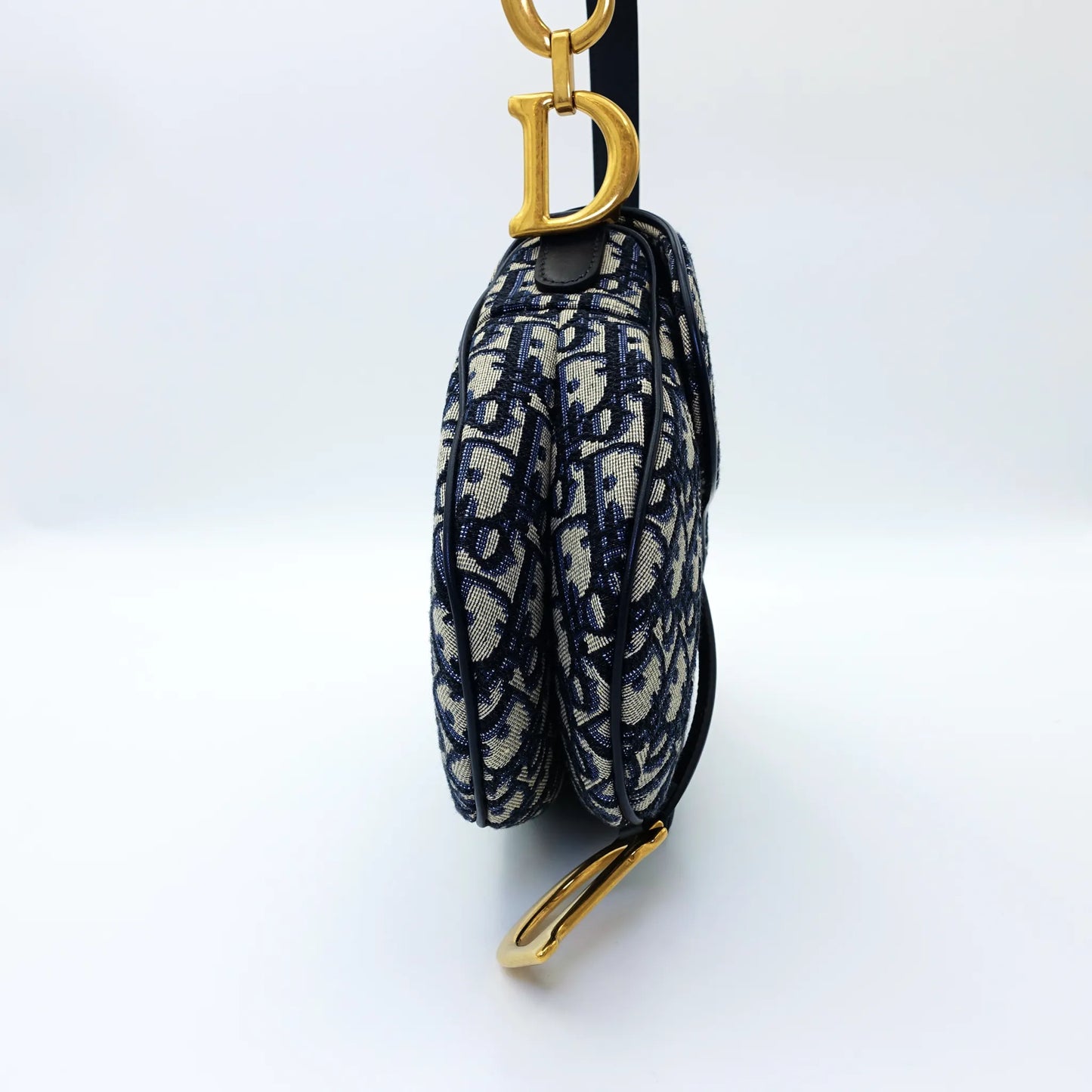 Dior Saddle Bag – Blue Oblique Canvas