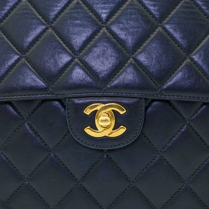 Chanel Classic Single Flap Bag – Black Quilted Lambskin with 24k Gold Hardware (Vintage Series)