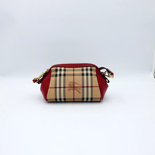 Burberry Small Crossbody/Camera bag in the Vintage Check pattern