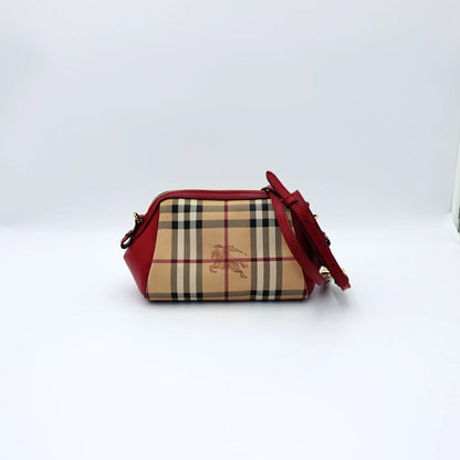 Burberry Small Crossbody/Camera bag in the Vintage Check pattern