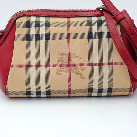 Burberry Small Crossbody/Camera bag in the Vintage Check pattern