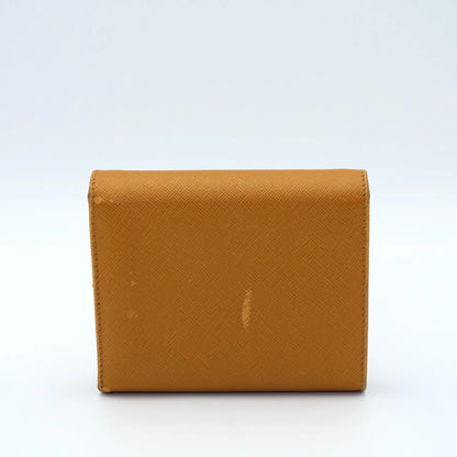 Prada wallet crafted in signature Saffiano leather