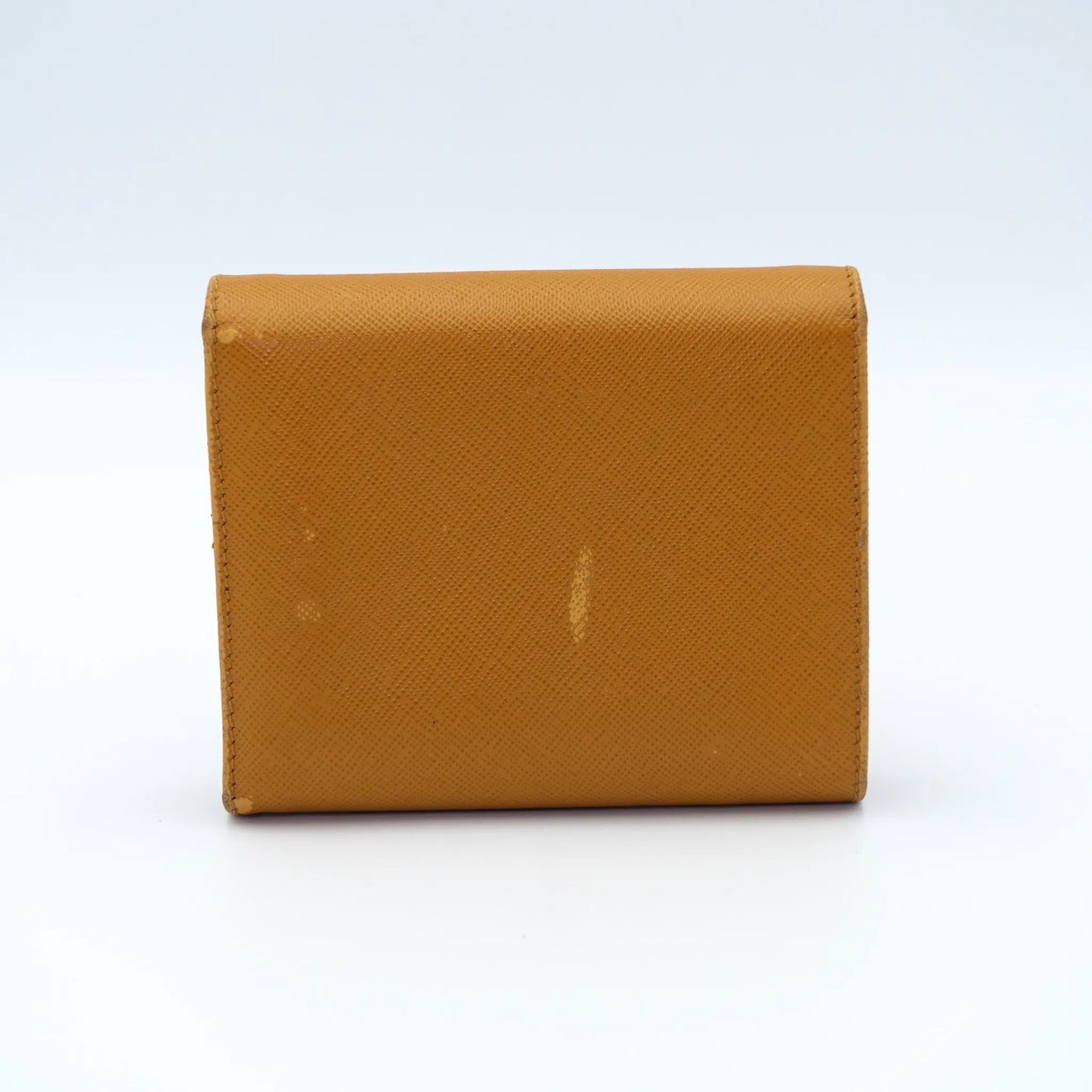 Prada wallet crafted in signature Saffiano leather
