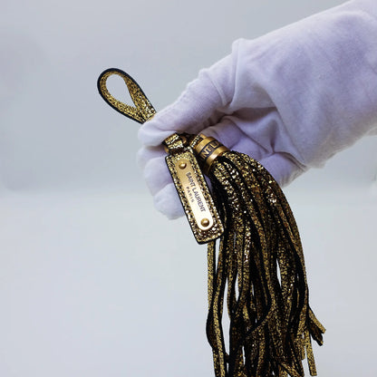 Saint Laurent Lou Camera Bag – Metallic Gold Belt Bag