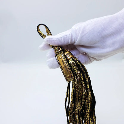 Saint Laurent Lou Camera Bag – Metallic Gold Belt Bag