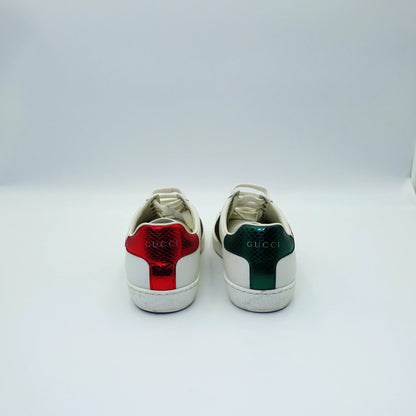 Gucci Ace Embroidered Heart Sneakers EU36
