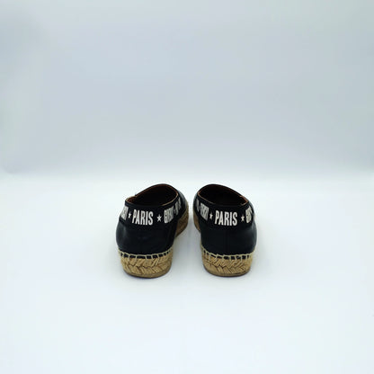 Givenchy Logo-Band Leather Espadrilles
