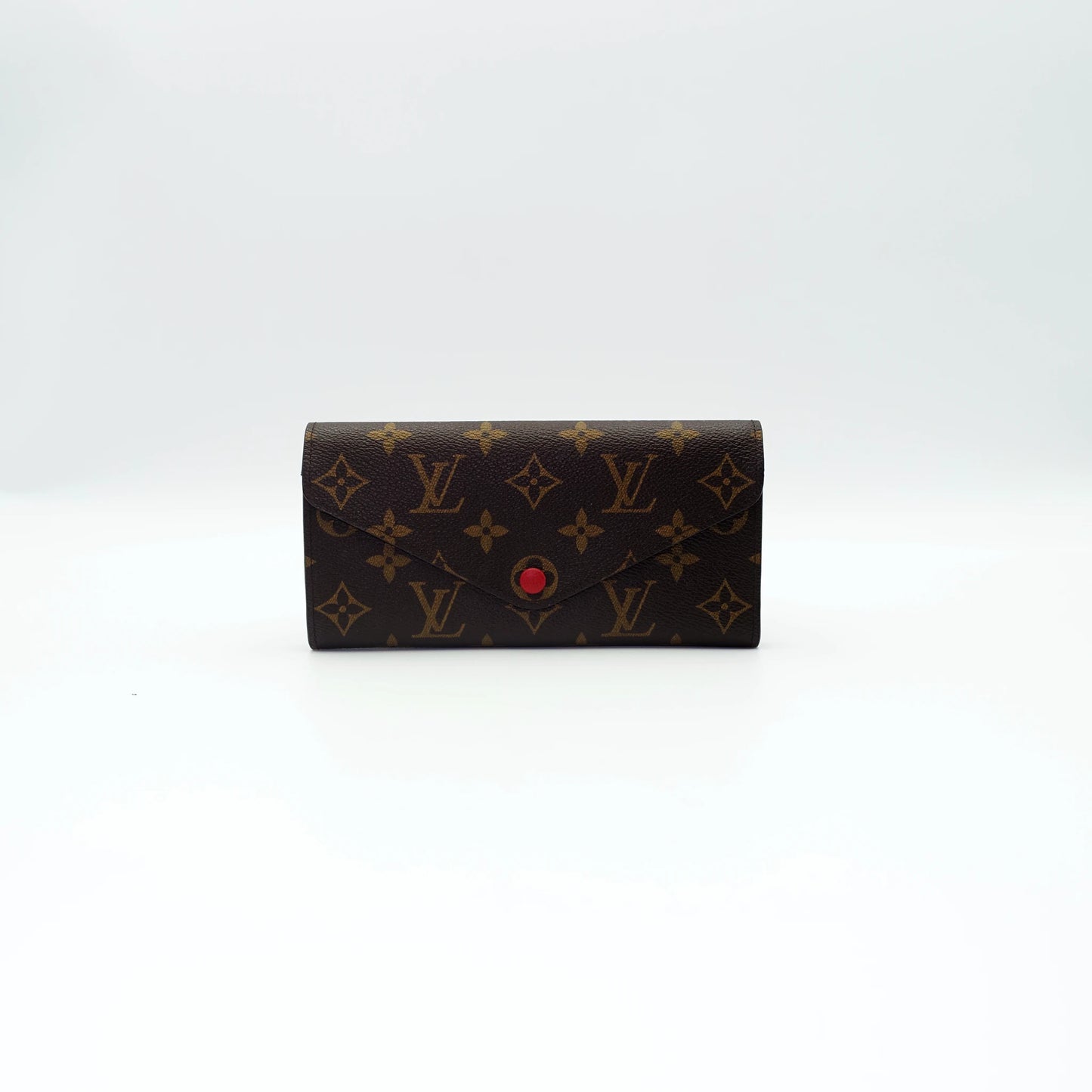 Louis Vuitton Portefeuille Josephine Pink Monogram Canvas Wallet with Removable Pouch