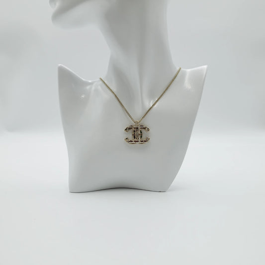 *BRAND NEW*Chanel Large Multicolour CC Beaded & Crystal Pendant Necklace