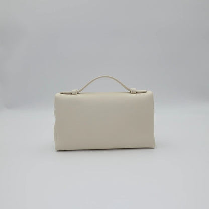 *RARE* Loro Piana Extra Pocket 19 in Whispering White