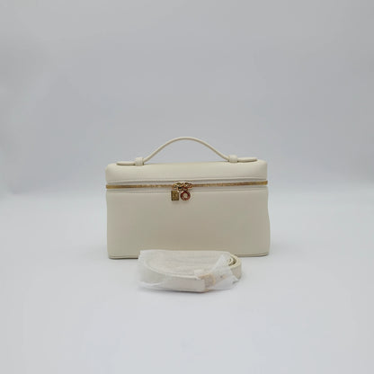 *RARE* Loro Piana Extra Pocket 19 in Whispering White