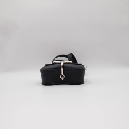 *RARE* Hermes Della Cavalleria Black Epsom Size Mini Bag
