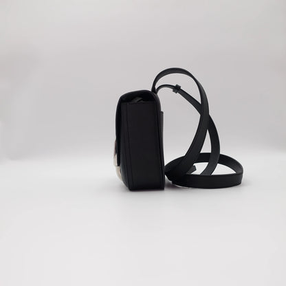 *RARE* Hermes Della Cavalleria Black Epsom Size Mini Bag