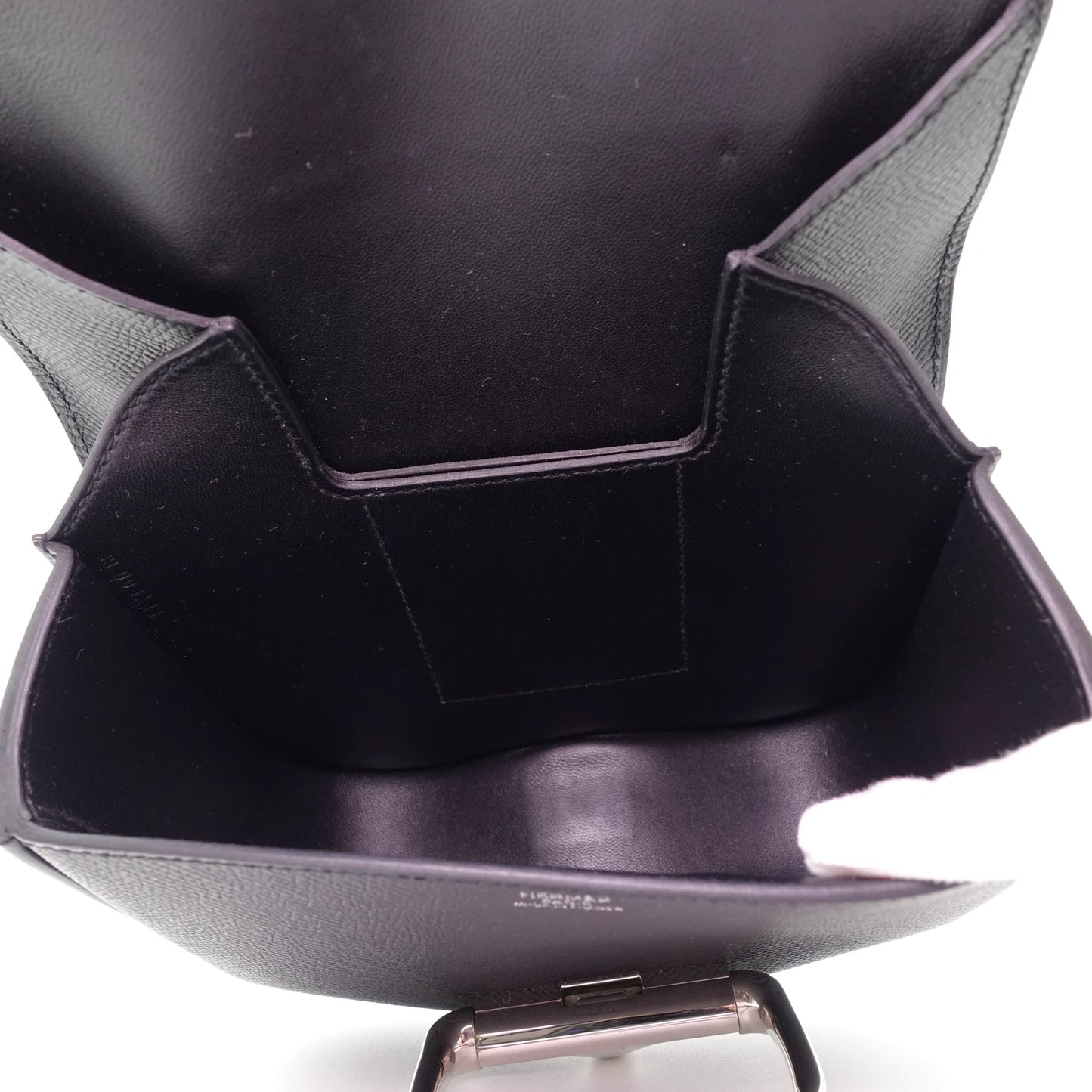 *RARE* Hermes Della Cavalleria Black Epsom Size Mini Bag