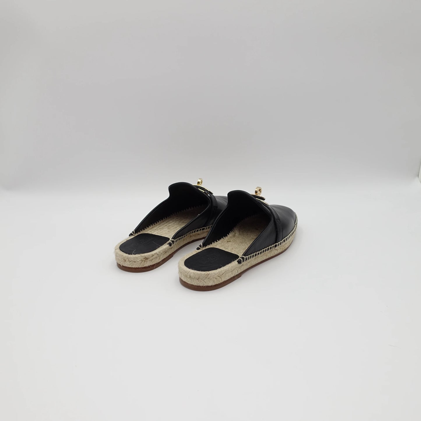 *BRAND NEW* Hermès Feria Leather Backless Espadrilles EU36