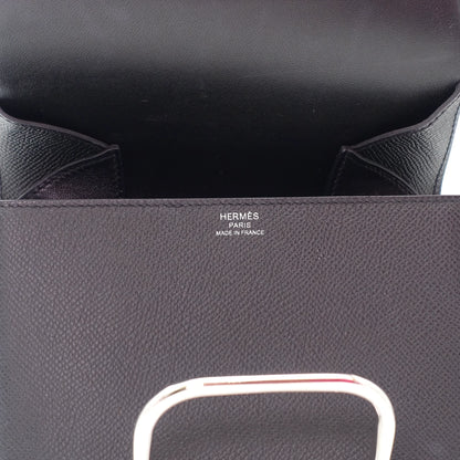 *RARE* Hermes Della Cavalleria Black Epsom Size Mini Bag