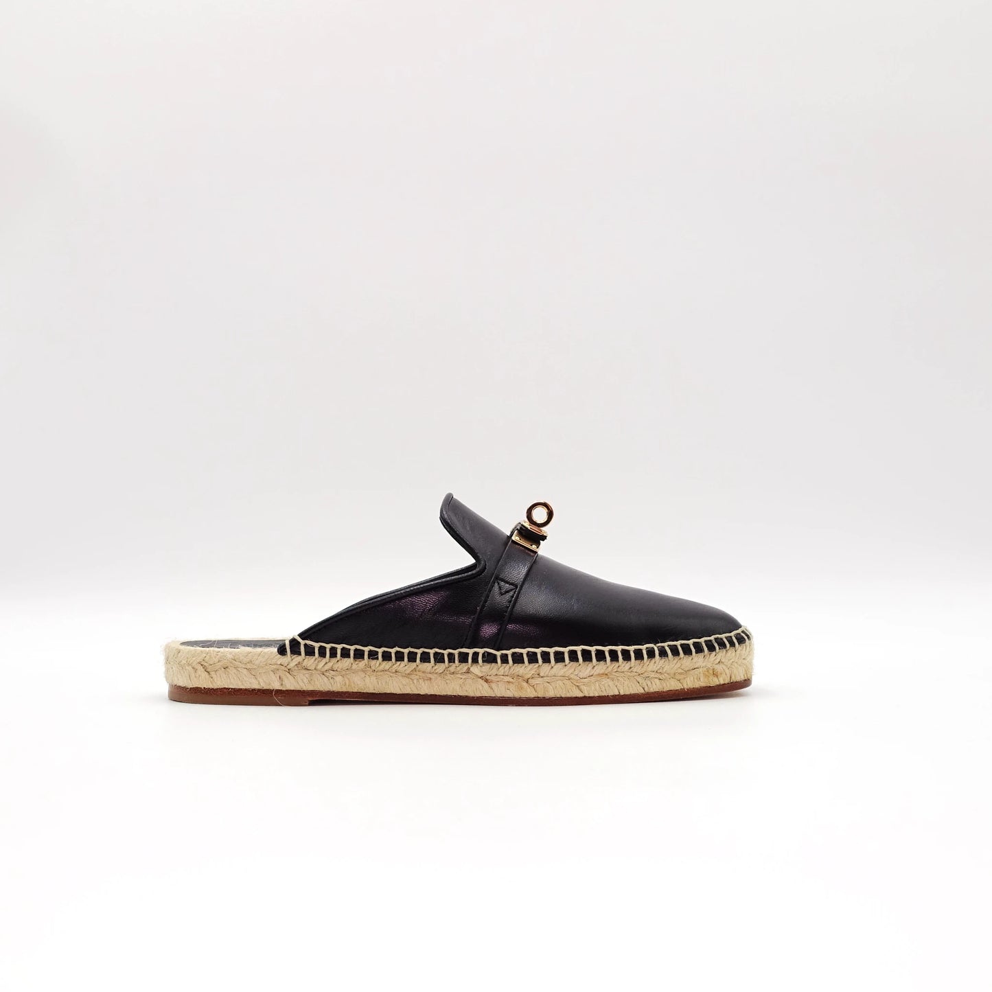 *BRAND NEW* Hermès Feria Leather Backless Espadrilles EU36